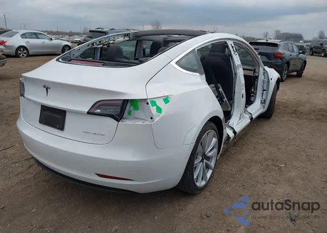 2020 Tesla Model 3 Long Range Dual Motor All-Wheel Drive from USA, damaged, VIN 5YJ3E1EBXLF795563